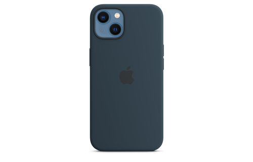 Apple IPhone 13 Silicone Case with MagSafe - Abyss Blue