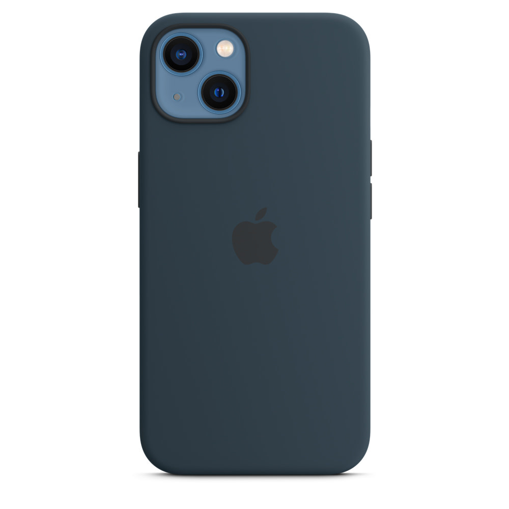 Apple IPhone 13 Silicone Case with MagSafe - Abyss Blue