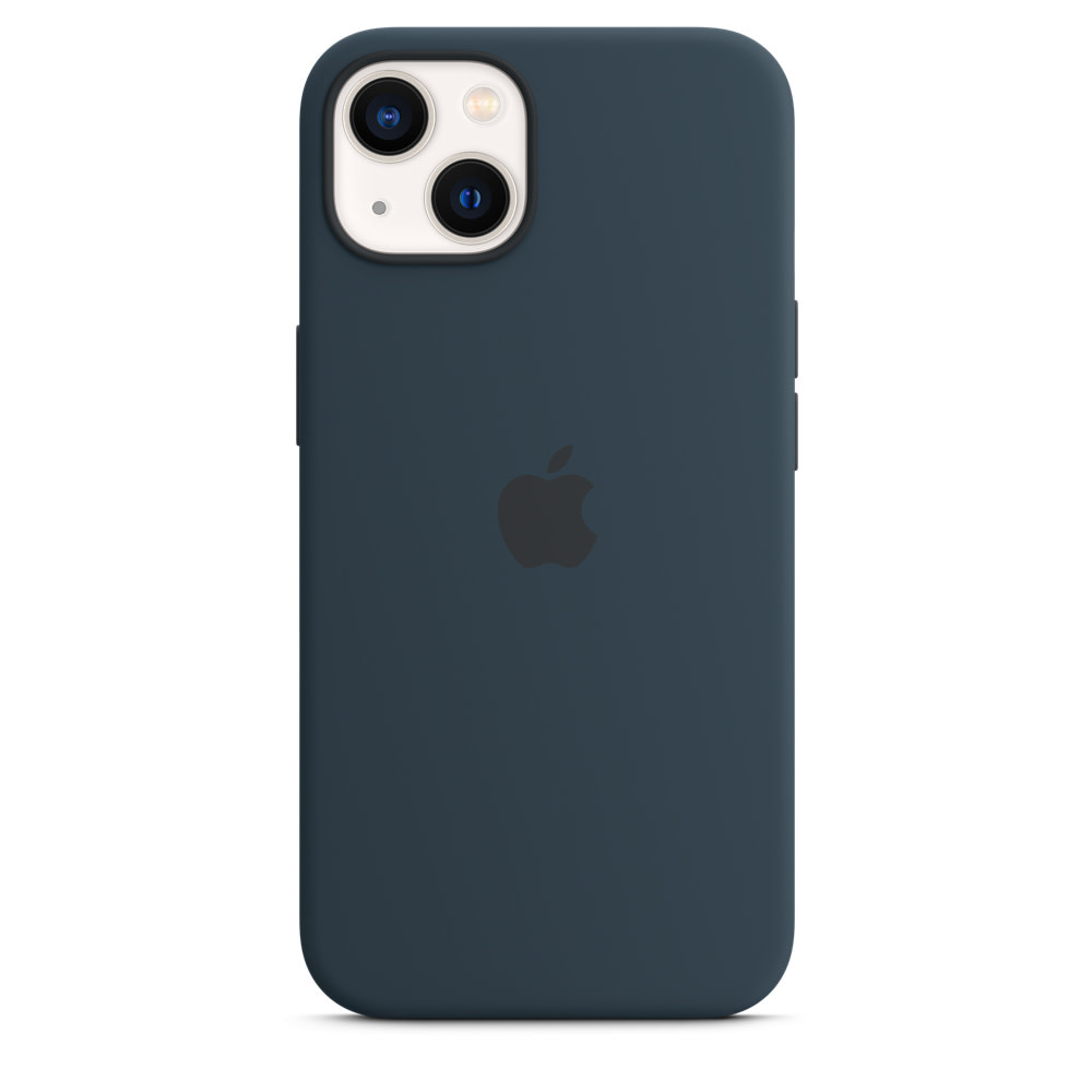 Apple IPhone 13 Silicone Case with MagSafe - Abyss Blue