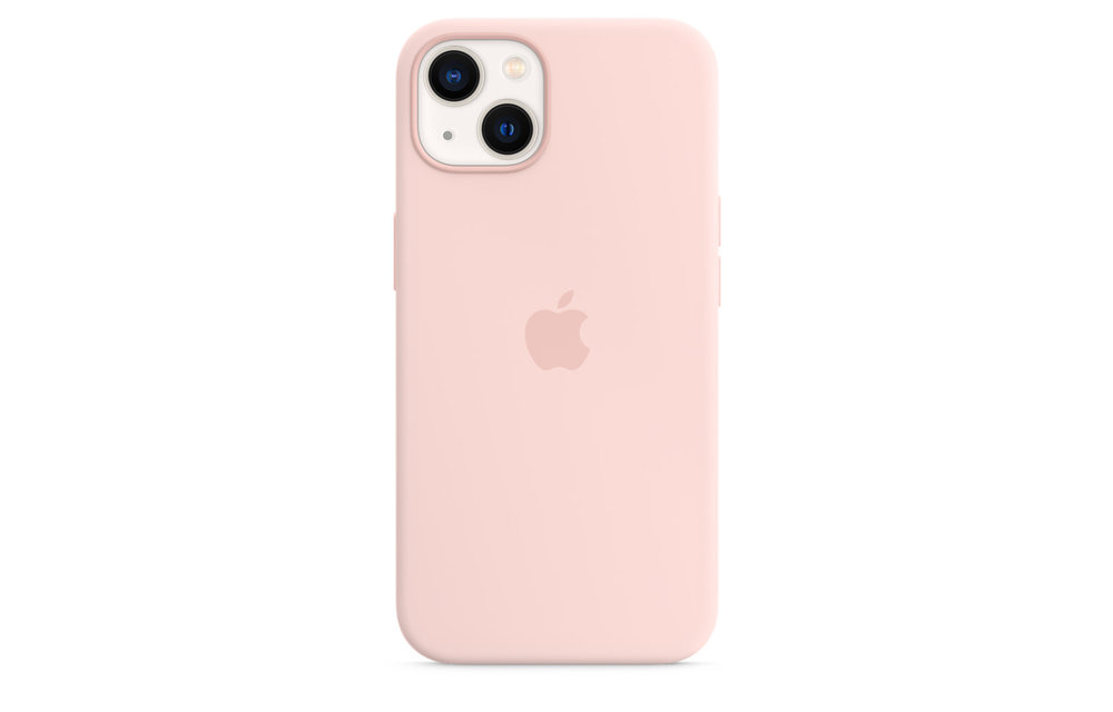 Apple IPhone 13 Silicone Case with MagSafe - Chalk Pink
