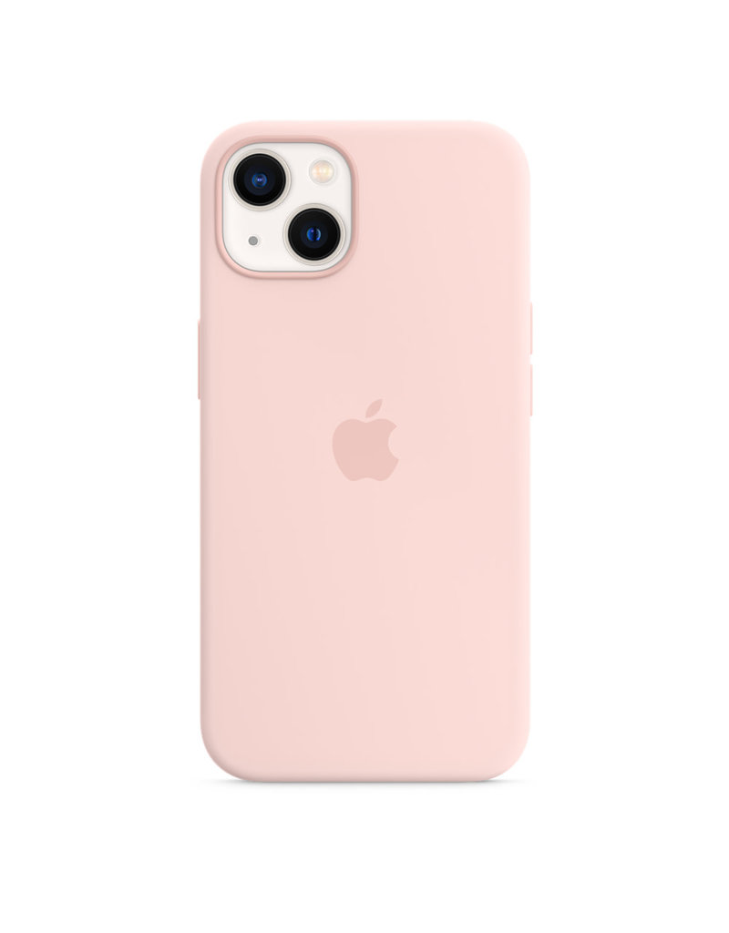 Apple Apple IPhone 13 Silicone Case with MagSafe - Chalk Pink