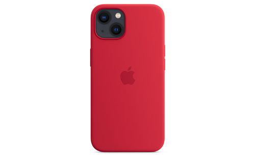 Apple IPhone 13 Silicone Case with MagSafe - Product Red