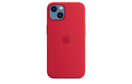 Apple IPhone 13 Silicone Case with MagSafe - Product Red