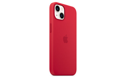 Apple IPhone 13 Silicone Case with MagSafe - Product Red