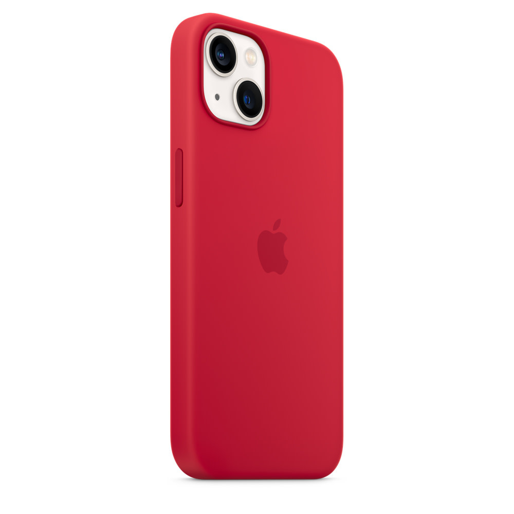 Apple IPhone 13 Silicone Case with MagSafe - Product Red