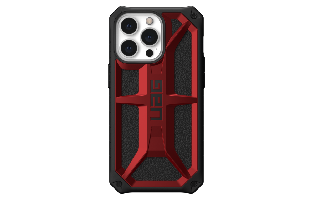 UAG Monarch Case for Apple iPhone 13 Pro - Crimson and Black
