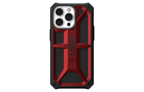 UAG Monarch Case for Apple iPhone 13 Pro - Crimson and Black