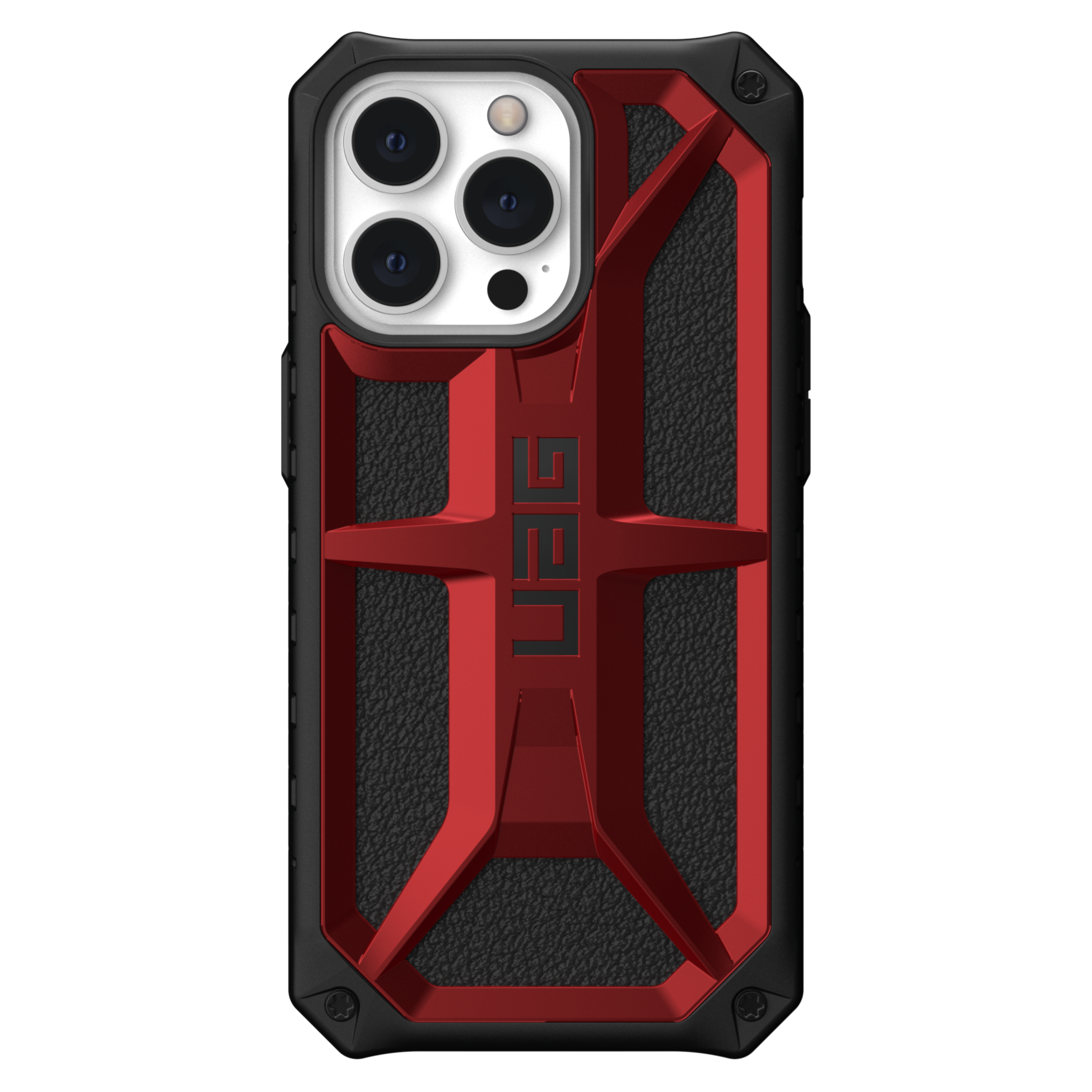 UAG Monarch Case for Apple iPhone 13 Pro - Crimson and Black