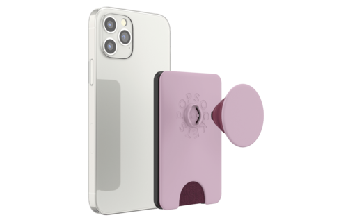 PopSockets PopWallet Plus for Apple MagSafe - Blush Pink
