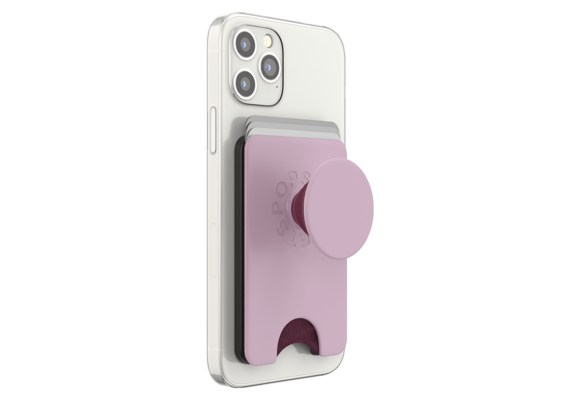 PopSockets PopWallet Plus for Apple MagSafe - Blush Pink