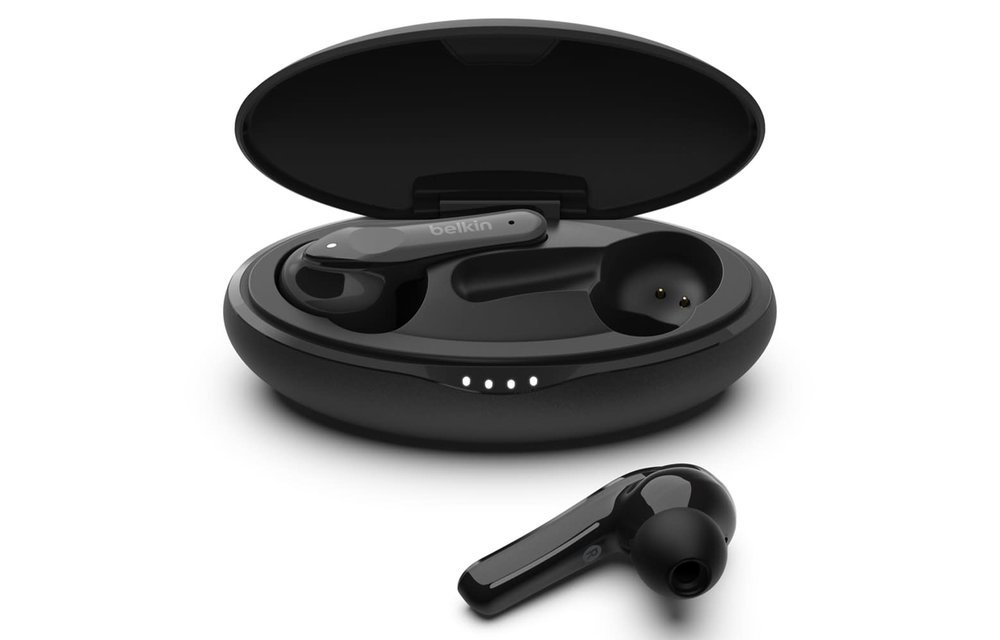 Belkin Soundform Move Plus True Wireless Earbuds - Black