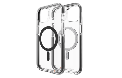 Gear4 Santa Cruz Snap Magsafe Case for Apple iPhone 14/13 - Black