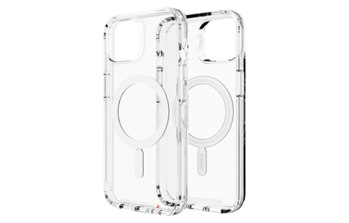 Gear4 Crystal Palace Snap MagSafe Case for Apple iPhone 14/13 - Clear