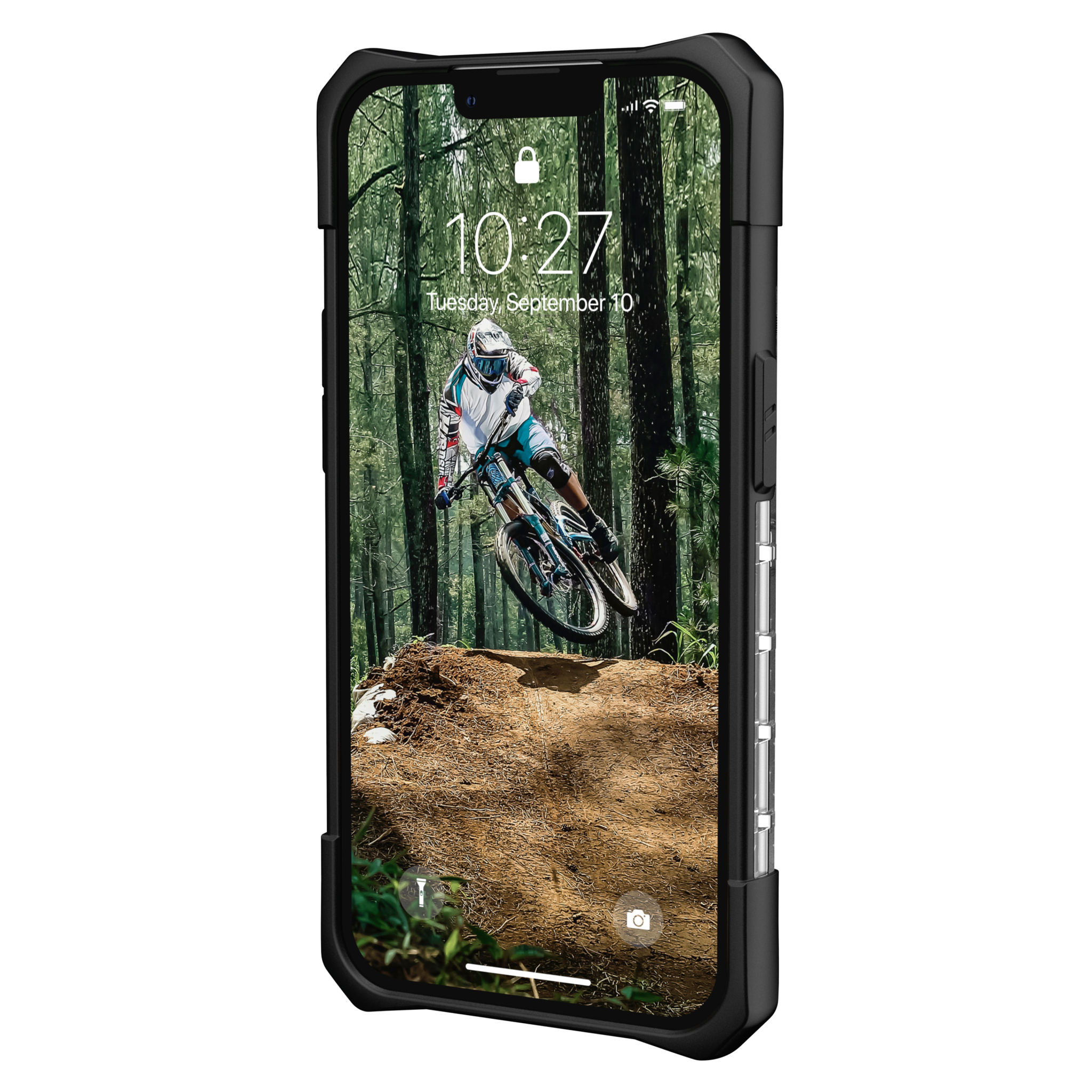 UAG Plasma Case for Apple iPhone 13 Pro - Ice and Black