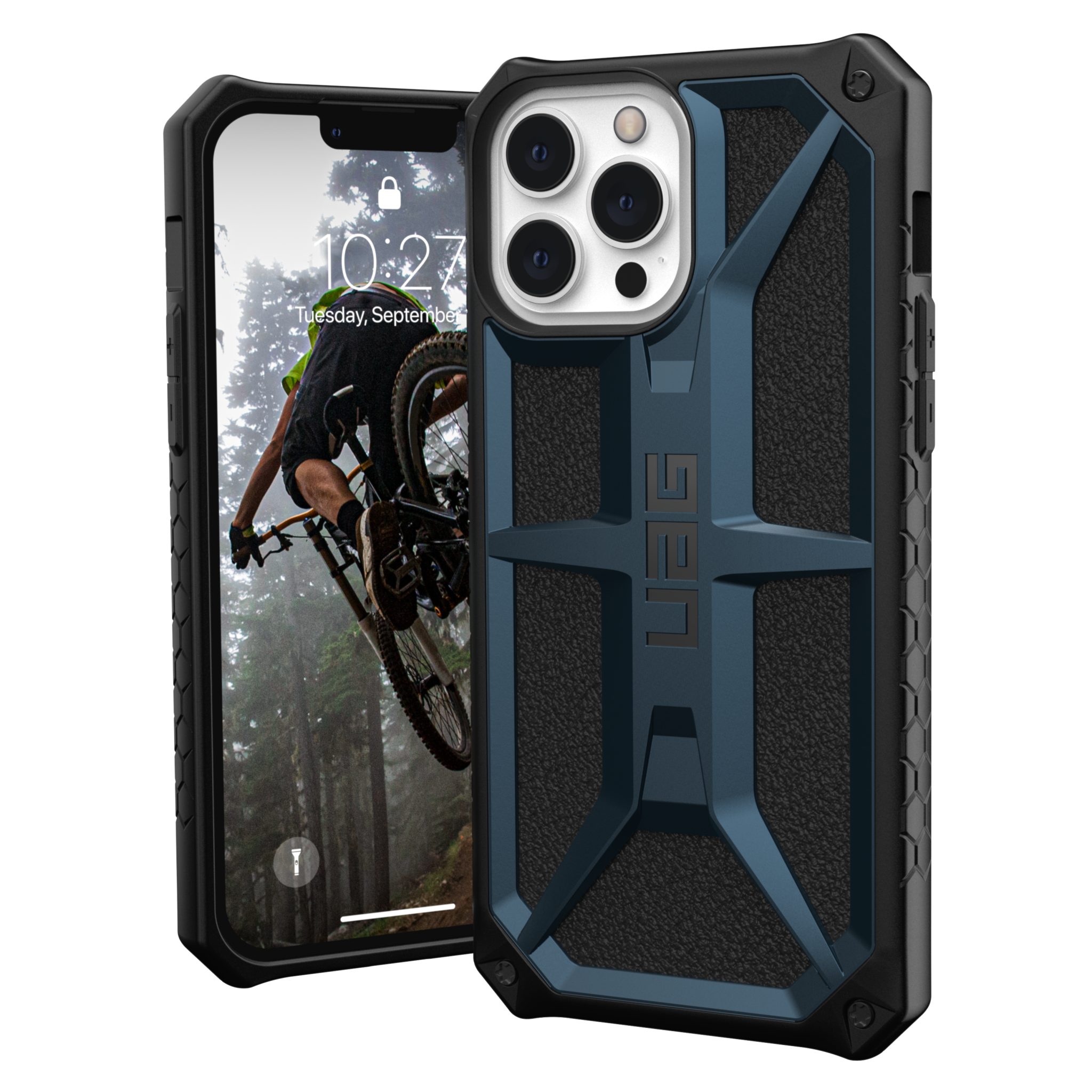 UAG Monarch Case for Apple iPhone 13 Pro - Mallard and Black