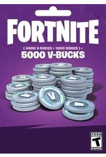 Fortnite Fortnite 5000 V-Bucks Gift Cards