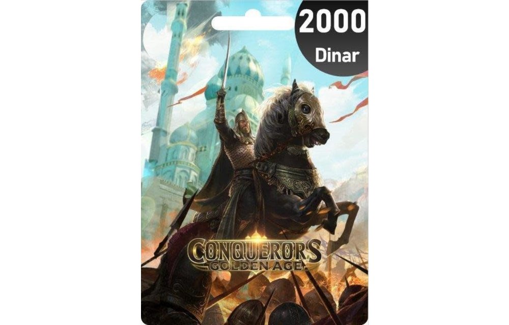 Conquerors 2000 Dinar Gift Card