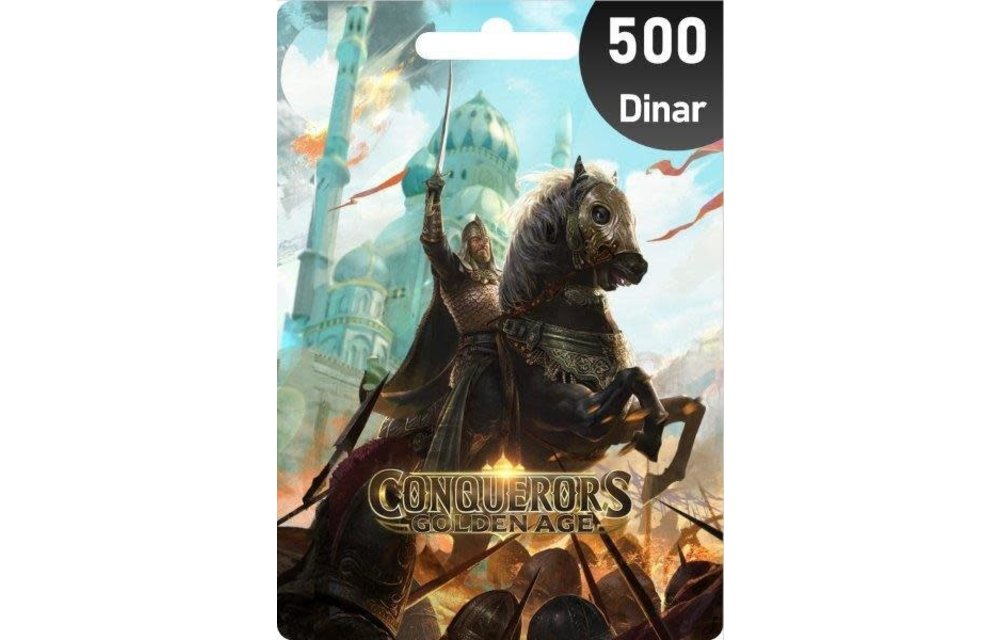 Conquerors 500 Dinar Gift Card