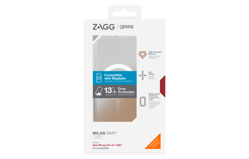 Gear4 Milan Snap Magsafe Case for Apple iPhone 13 Pro - Gold