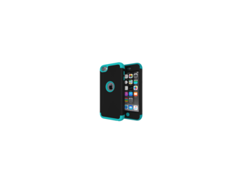 Slmy Heavy Duty Shockproof Full-Body Protective Case for  iPod Touch 7/6 - Black Blue