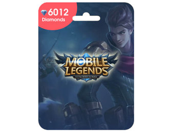 Mobile Legends 6012 Diamonds Gift Card
