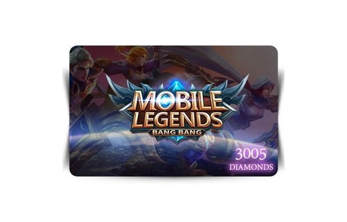 Mobile Legends 3005 Diamonds Gift Card