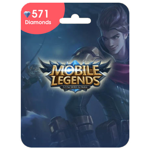 Mobile Legends 571 Diamonds Gift card