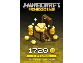 Minecraft 1720 Minecoins Gift Card