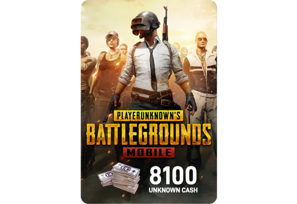 PUBG 8100 UC Gift Card