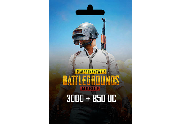 PUBG 3000 + 850 UC Gift Card
