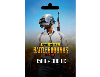 PUBG 1500 + 300 UC Gift Card