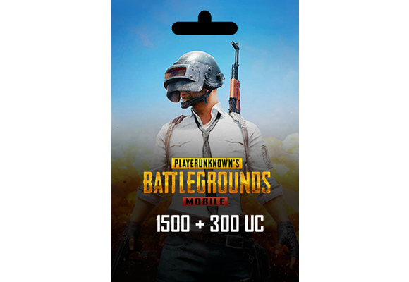 PUBG 1500 + 300 UC Gift Card