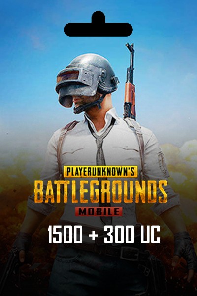 PUBG 1500 + 300 UC Gift Card