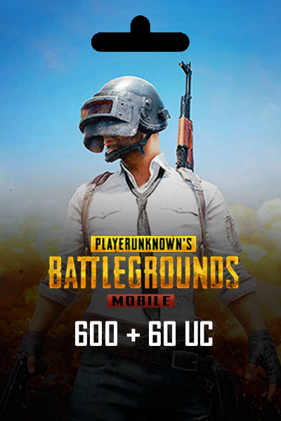 PUBG 600 + 60 UC Gift Card