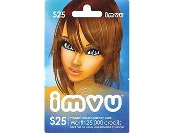 IMVU $25.00 Gift Card