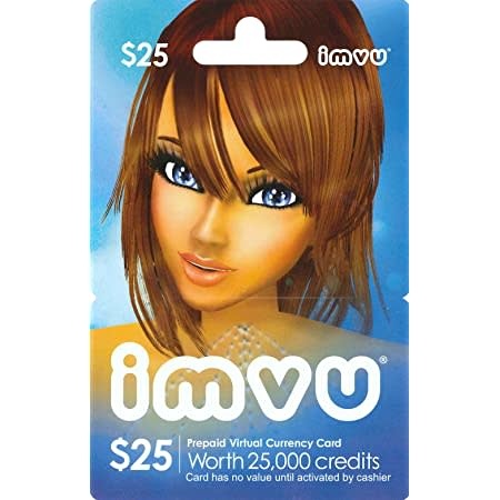 IMVU $25.00 Gift Card