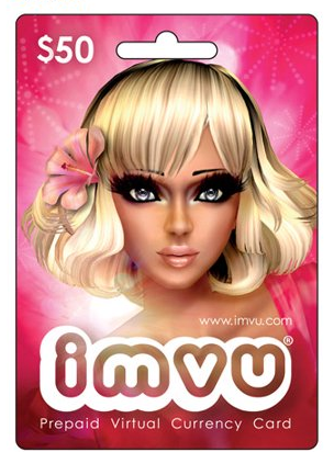 IMVU $50.00 Gift Card