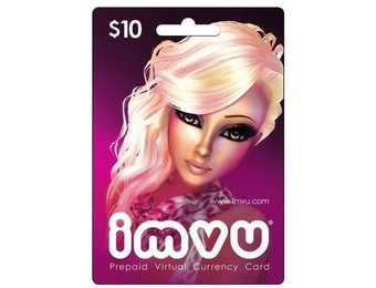 IMVU $10.00 Gift Card