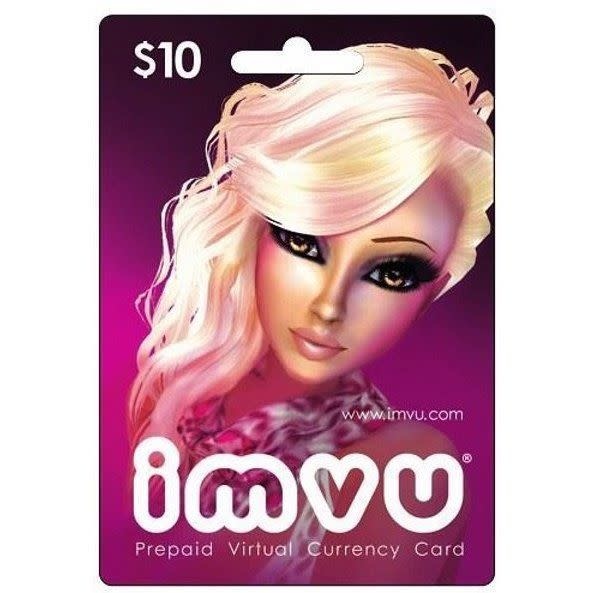 IMVU $10.00 Gift Card