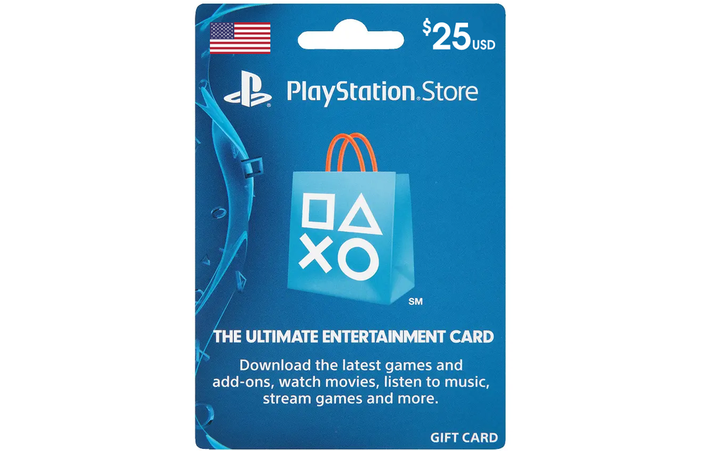 Playstation Network Card 25 USD