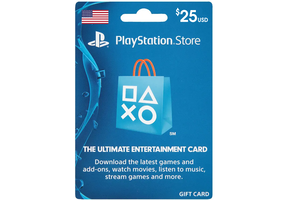PlayStation Network US $25.00 Gift Card
