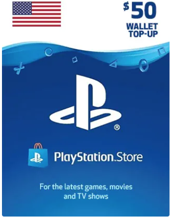 PlayStation Network US $50.00 Gift Card