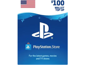 PlayStation Network US $100.00 Gift Card