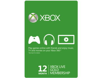 Xbox US 12 Months Gift Card