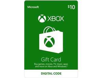 Xbox US $10.00 Gift Card