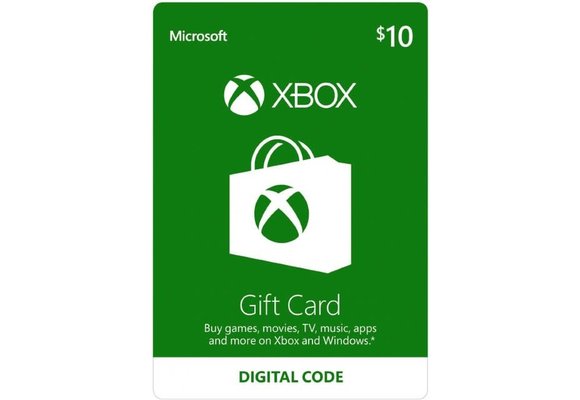 Xbox US $10.00 Gift Card