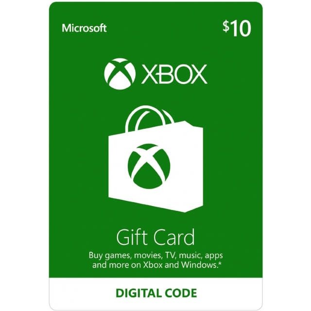 Xbox US $10.00 Gift Card