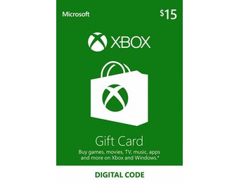 Xbox US $15.00 Gift Card