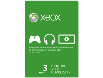 Xbox US 3 Months Gift Card