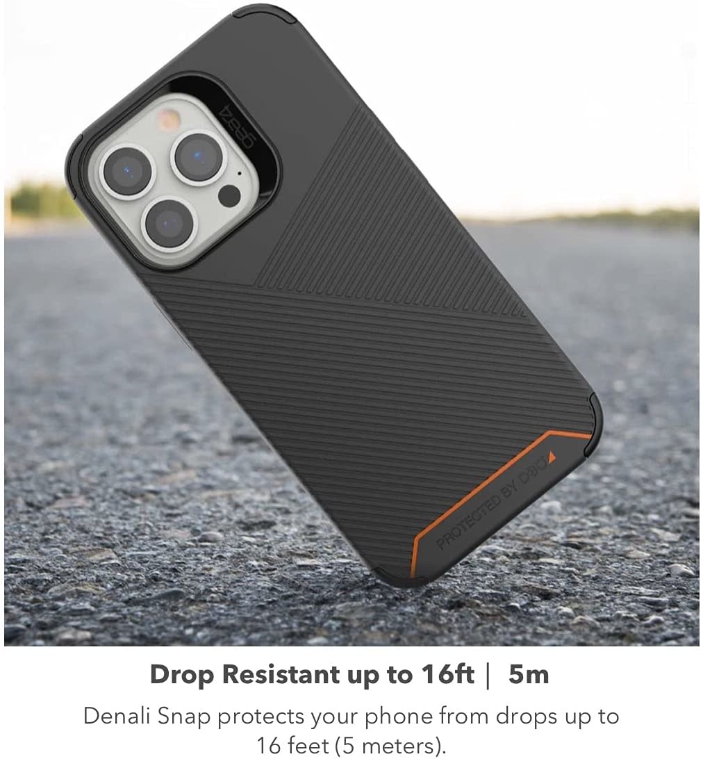 Gear4 Denali Snap Case for Apple iPhone 13 Pro - Black